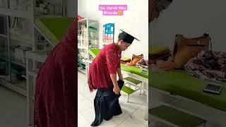 Ibu Hamil Mau Wisuda