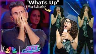 Americas Got Talent Song 4 Non Blondes Whats Up Made the judges almost cry - AGT 2024