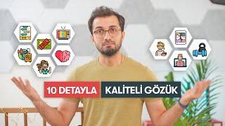 İNSANI KALİTELİ GÖSTEREN 10 DETAY