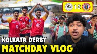 Mohun Bagan 1-2 East Bengal  CFL Derby Matchday Vlog