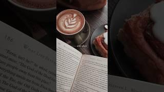 Introverted days hit different  #rainyday #booksandcoffee #dailyvlog