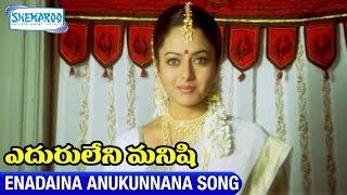 Eduruleni Manishi Video Songs  Enadaina Anukunnana Song  Nagarjuna  Soundarya  Shemaroo Telugu
