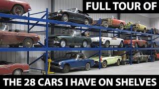 Tour of the All the Cars I Have on Shelves