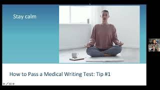 FirstMedCommsJob Masterclass Top 10 Tips for Passing a Medical Writing Test