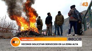 VECINOS SOLICITAN SERVICIOS EN LA ZONA ALTA