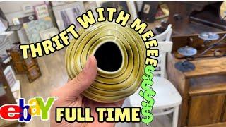 Thrift with me  2 Stores Crazy Sourcing RESELL ON eBay PROFIT