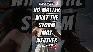 Finding Strength in the Storm Gods Unfailing Promises Over Adversity ️ #jesus #shorts #faith