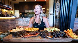 Not Even 8 People Can Finish Smokey Moos $375 Mighty Moo BBQ Platter Challenge