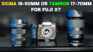 Sigma 18-50mm F2.8 vs Tamron 17-70mm F2.8 for Fuji X-Mount  Which is Better?