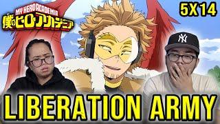 My Hero Academia 102 English Dub Season 5 Episode 14 REACTION LIBERATION ARMY REVIEW