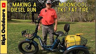 The Fat Tire Trike Makes A Diesel Run - Mooncool TK1 #Mooncool #ebike #Electricbike