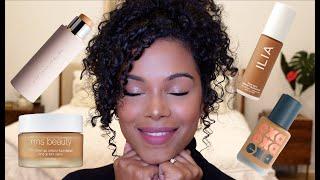 4 CLEAN Foundations to try -- Before & After