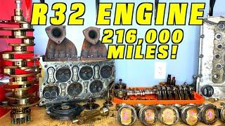 216000 Mile R32 Engine Teardown and Inspection