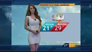 Meteorologists Overseas Wear Short Dresses Shorts for Weather Forecast