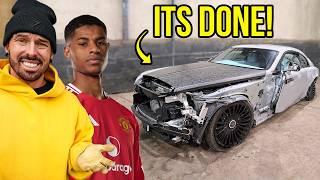 I REBUILT MARCUS RASHFORDS  WRECKED ROLLS ROYCE