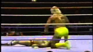 Hulk Hogan vs The Iron Sheik 1984