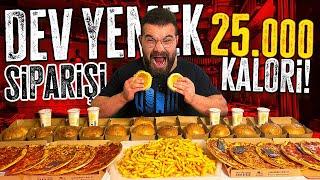 25.000 KALORİ DEV YEMEK SİPARİŞİ