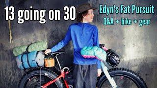 The future of bikepack racing.  Edyns Fat Pursuit Q&A + bike check + gear breakdown.
