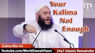 Your Kalima Not Enough ᴴᴰ┇ POWERFUL REMINDER ┇ Sheikh Omar El Banna ┇ DawahTeam