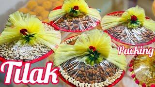 Dry fruit packing for Tilak  wedding  godbharai rasasm @KuchiLove