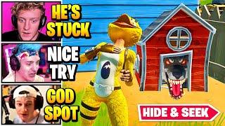 Streamers Host *$100* HIDE AND SEEK Tournament Game 1  Fortnite Daily Funny Moments Ep.584