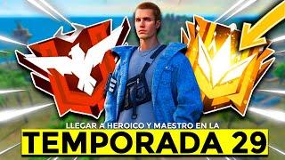 COMO LLEGAR A HEROICO Y MAESTRO FÁCIL Y RÁPIDO EN FREE FIRE TEMPORADA 29 Tips Trucos y Consejos