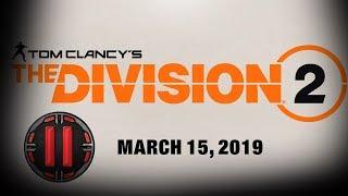 The Division 2 Lets Talk  My thoughts and reaction on both Aftermath and Gameplay Trailers