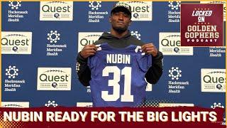 Tyler Nubin is Ready to Take on the Big Apple wthe New York Giants + 2 New Minnesota Gophers Commit