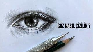 Göz Nasıl Çizilir - Adım Adım Gerçekçi Göz Çizimi