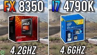 FX 8350 vs i7 4790k OC - Tested in 2023