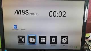 how to flash m8s pro w tv box firmware？