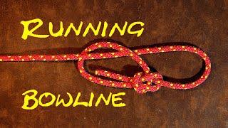 How to Tie the Running Bowline - Secure Adjustable Noose Knot