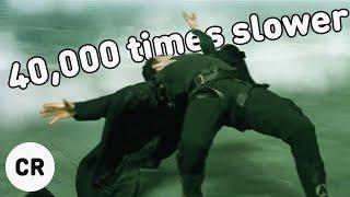 What if bullet time in The Matrix was even slower?