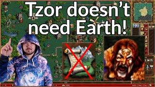 Who needs Earth when you got Tzor?  Heroes 3 Fortress Gameplay  Jebus Cross  Alex_The_Magician