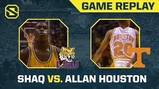 Shaq Takes On Allan Houston  LSU vs. Tennessee - 1990