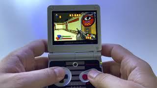 Serious Sam Advance  Gameboy Advance SP IPS display gameplay