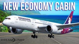 INAUGURAL FLIGHT  Hawaiian Airlines NEW 787-9 Dreamliner  Economy HNL - SFO