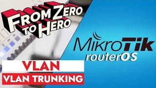 How to Configure VLAN and VLAN Trunking on MikroTik Router VLAN DHCP DNS Server NAT - Part 3