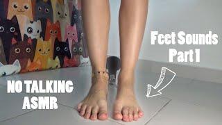 Walking Around You  Bare Feet Sounds PART 1  ASMR NO TALKING