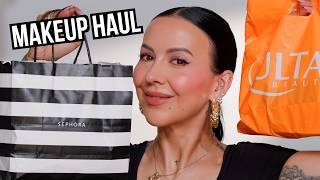 Sephora & Ulta Makeup Haul & Try on