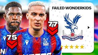 I Used FAILED WONDERKIDS To Rebuild CRYSTAL PALACE