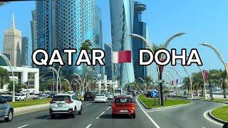 QATAR Driving Tour  WestBay - beach in DOHA