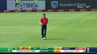 Heinrich kalessan batting in 3rd T20 vs England