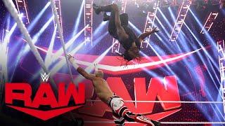 Reggie vs. Ricochet – 247 Championship Match Raw Sept. 27 2021