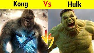 Kong Vs Hulk  क्या MCU का Green Monster मार पायेगा Skull Island के King Kong को ?