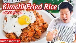 Kimchi Bokkeumbap Kimchi Fried Rice. 김치볶음밥