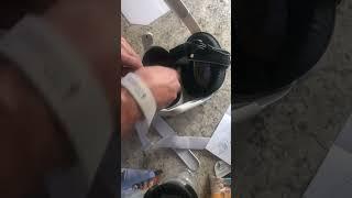 Opening up the Yoges head strap for the Oculus II