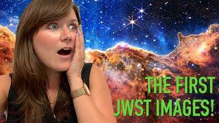 An astrophysicists live reaction to the first JWST science images