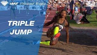 Caterine Ibarguen Wins Womens Triple Jump - IAAF Diamond League Oslo 2018