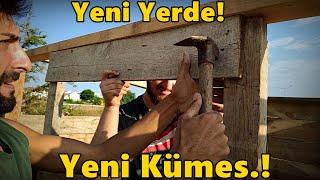 Kümes Yapımı.Yeni Yerimizin İlk Kümesi.#Tekirdağ#tavuk#kümes#civciv#gurk#güvercin#Süleymanpaşa